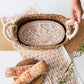 Bread Warmer & Basket - Bird Oval