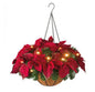 ec1fb7aaae3ea2be2f533b2e33efcff3 Pre-Lit Christmas Hanging Basket