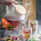 Thermo Glass Teapot 54 Fl Oz | High temperature and shock resistant