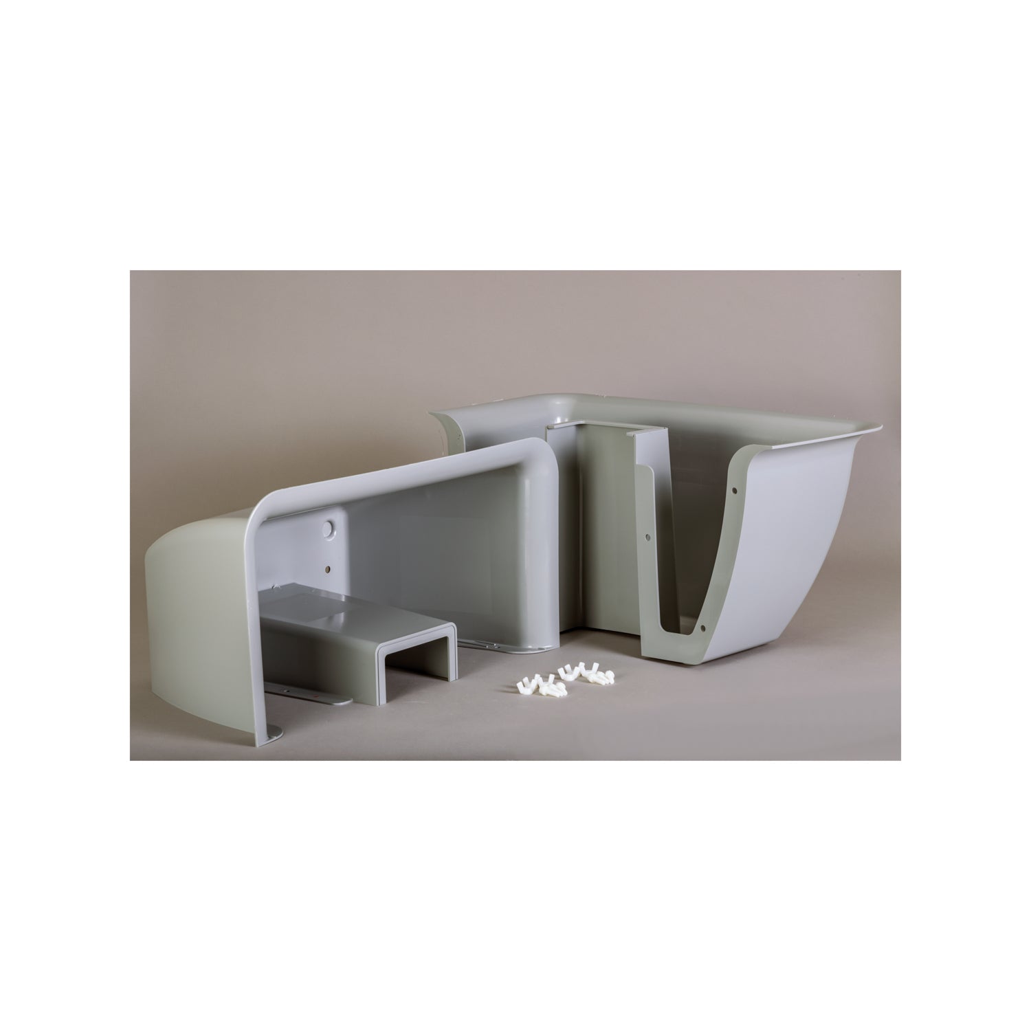 snap pot post planter SnapPot® Post Planter – Stone Mason Gray